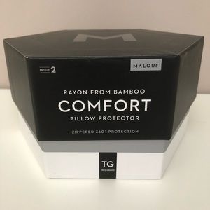 Set of 2 Malouf Comfort Pillow Protector (King)